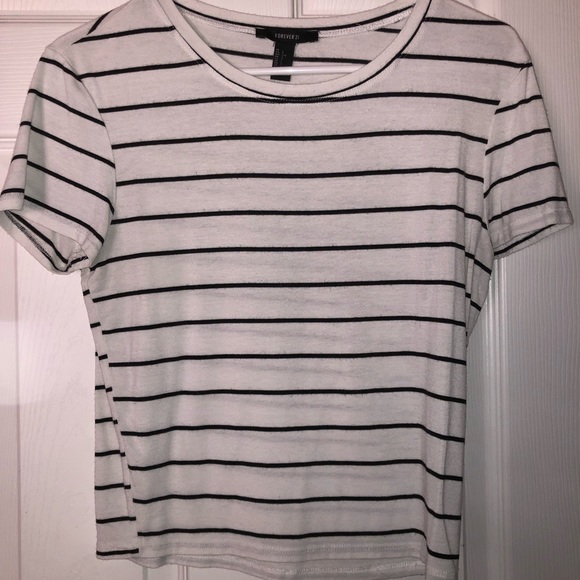 Striped crop top - Picture 1 of 1